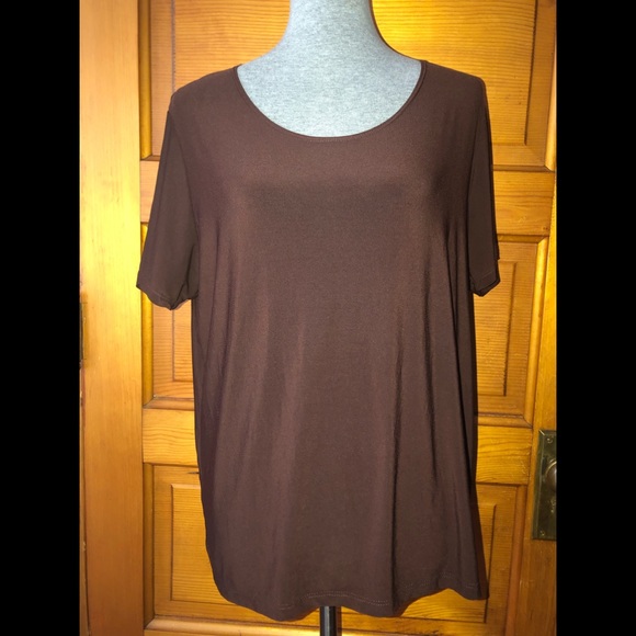 Susan Lawrence Tops - Susan Lawrence Brown Dress Top